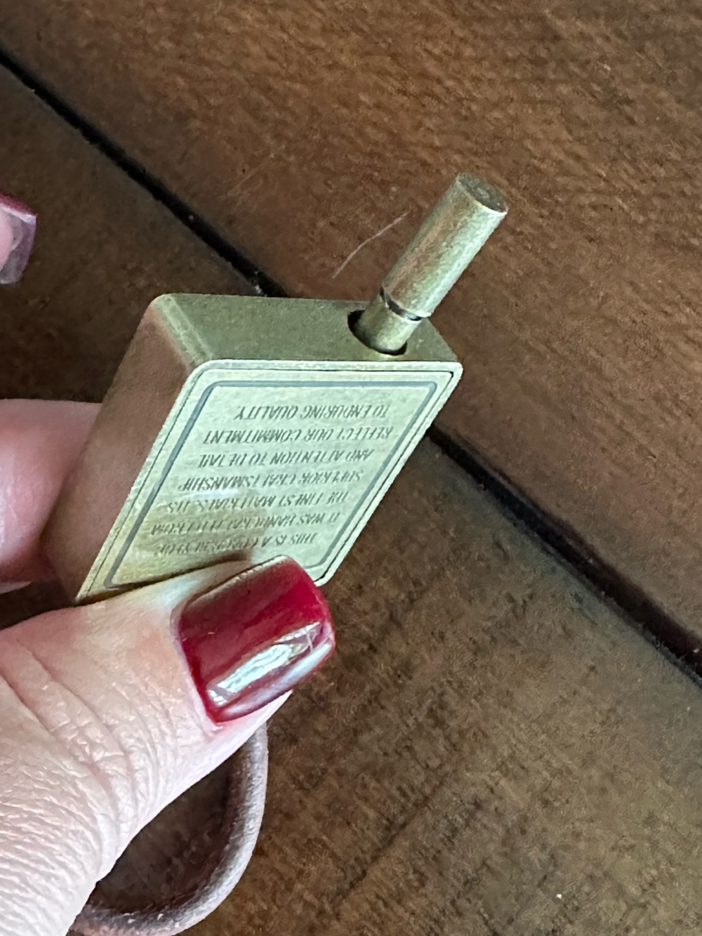 Coach Metal Story Patch Fob - Picture 5 of 7